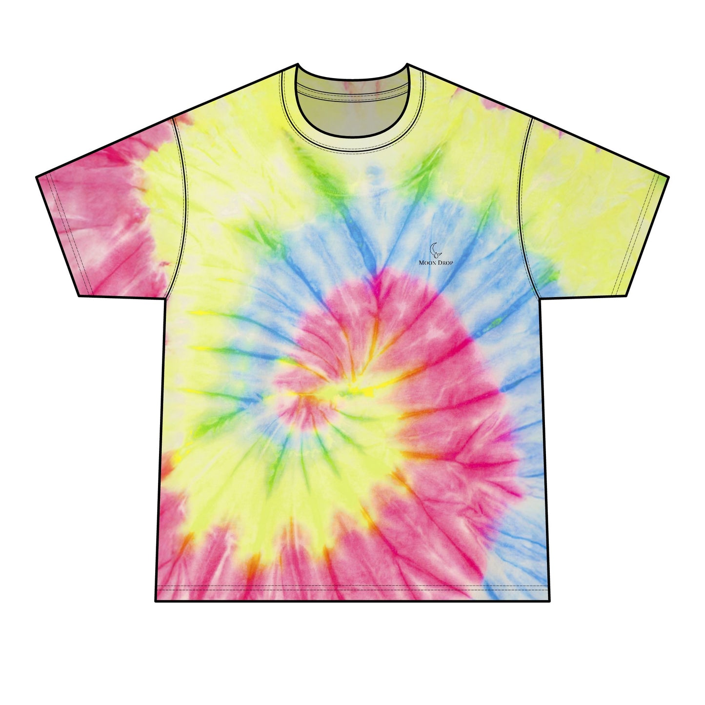 Moon Drop Spiral Tie-Dye T-Shirt