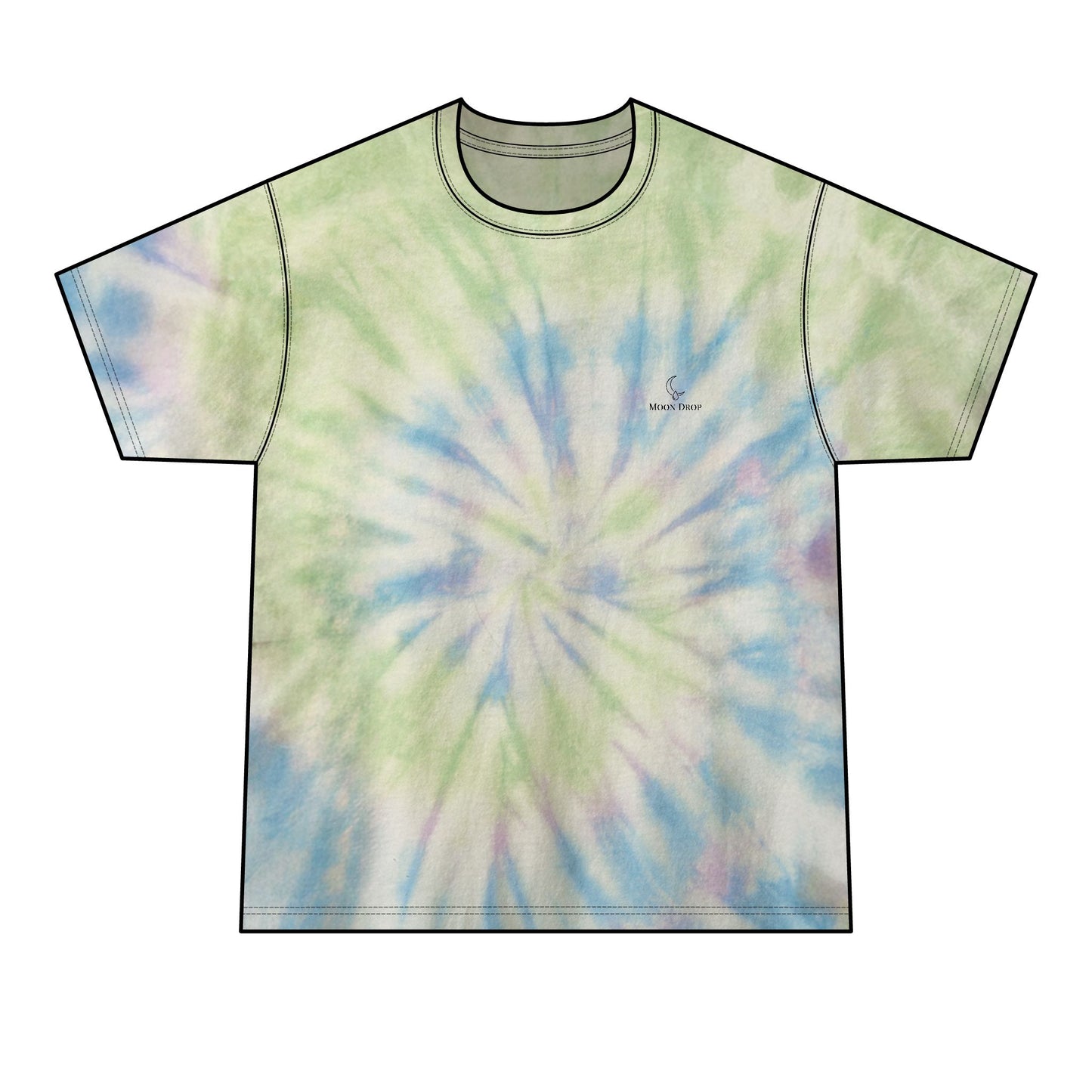 Moon Drop Spiral Tie-Dye T-Shirt