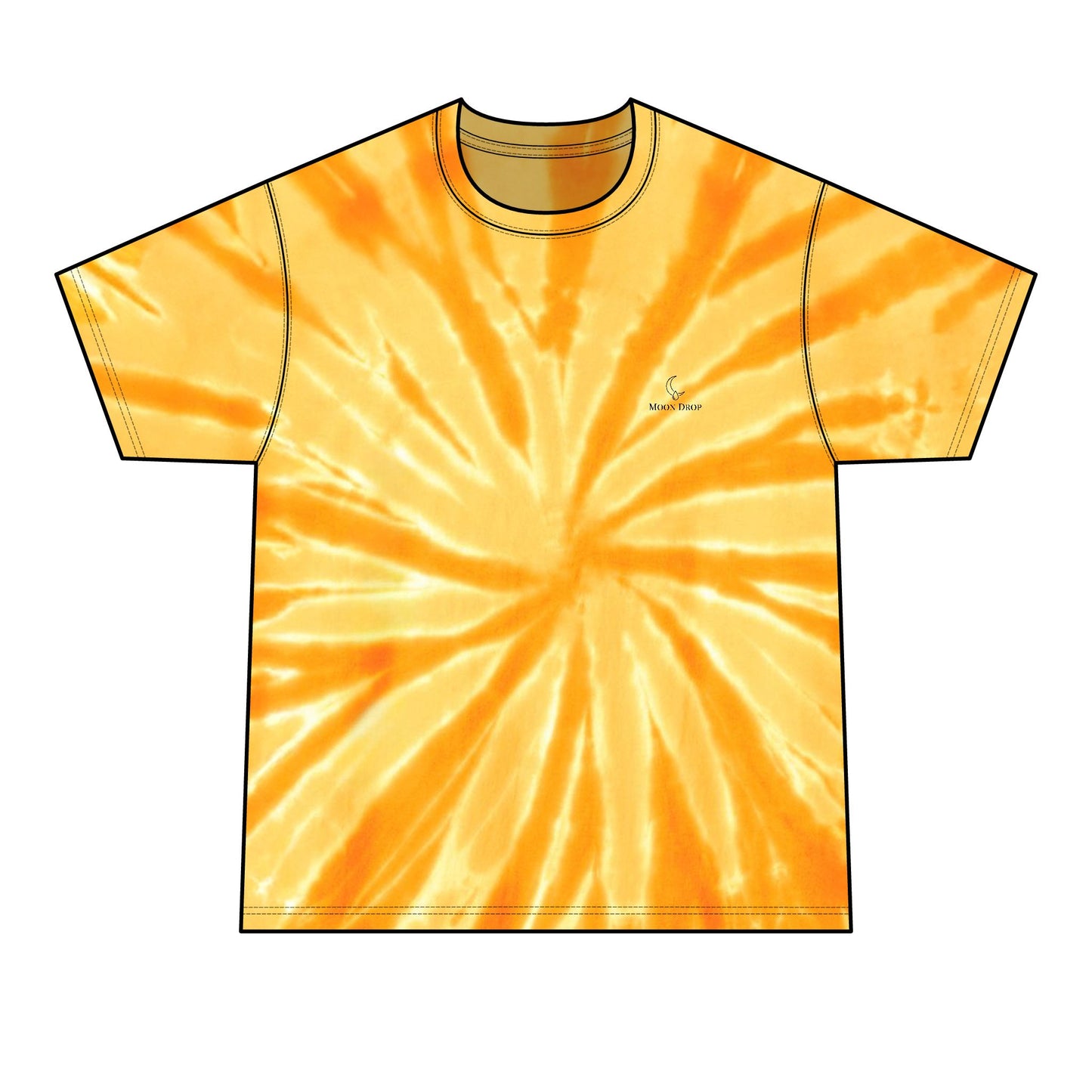 Moon Drop Spiral Tie-Dye T-Shirt