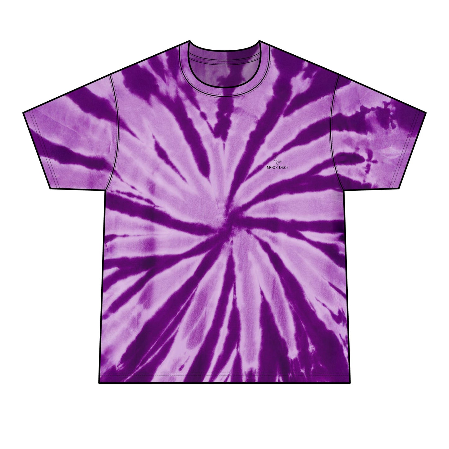 Moon Drop Spiral Tie-Dye T-Shirt