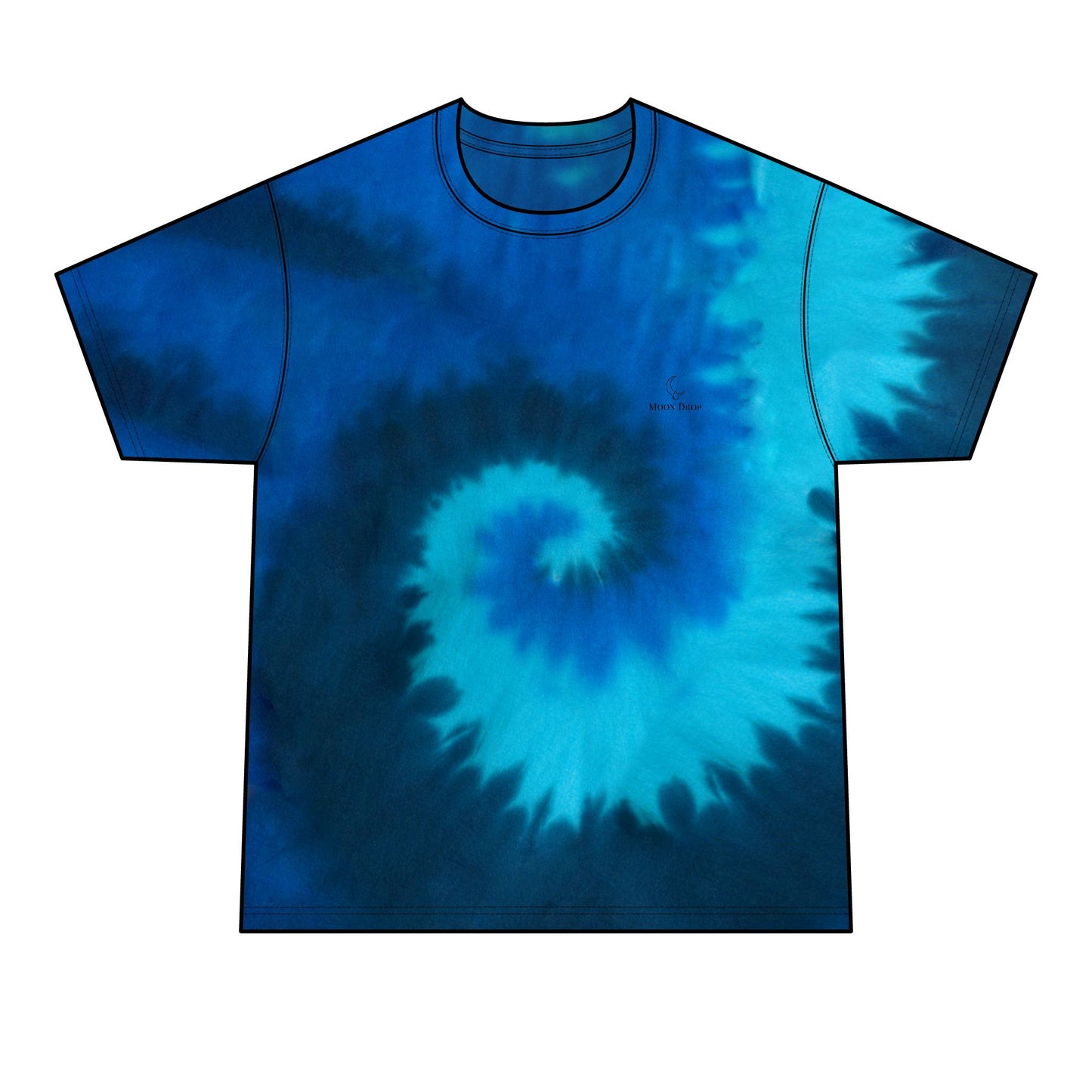 Moon Drop Spiral Tie-Dye T-Shirt