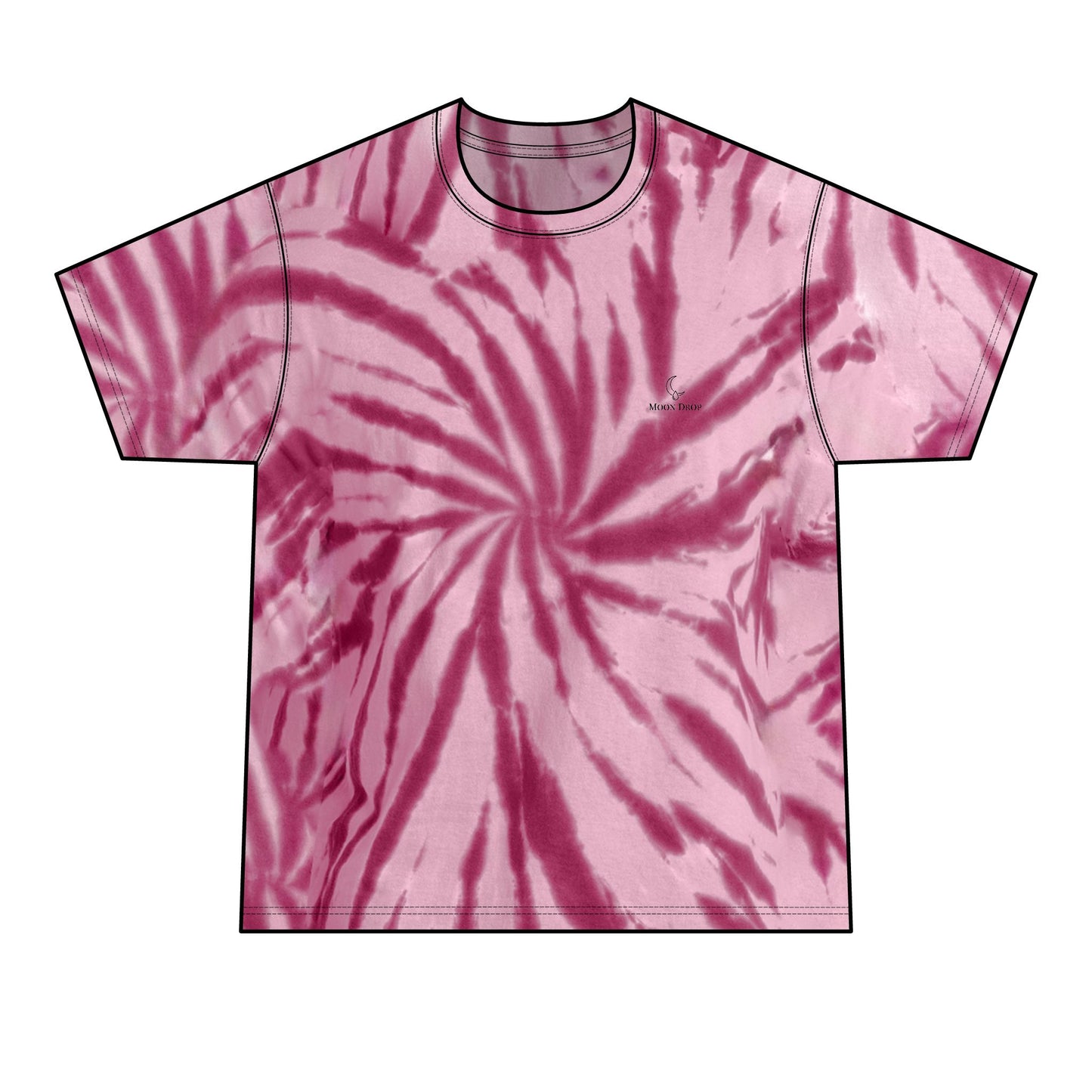 Moon Drop Spiral Tie-Dye T-Shirt